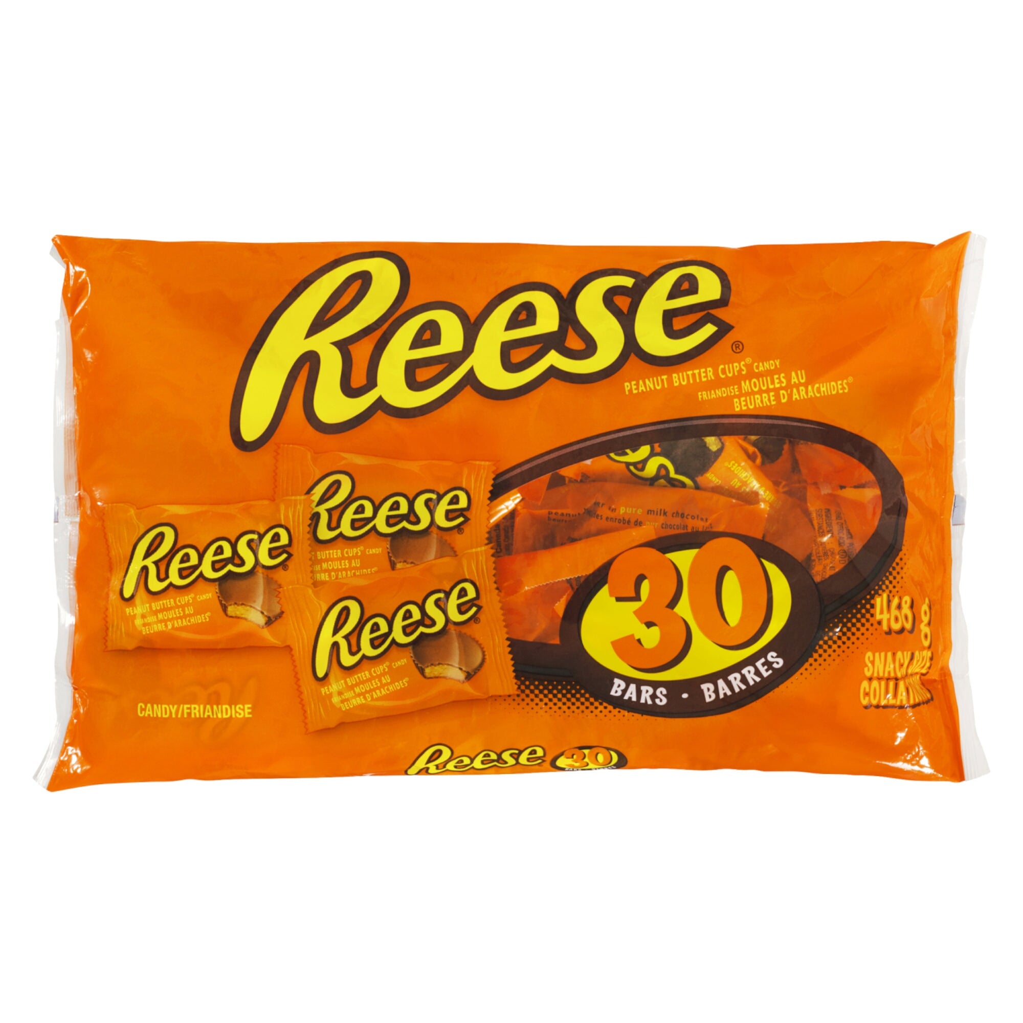 Reese's Candy Snack Size Peanut Butter Cups, 30Pack, 468g Giant Tiger