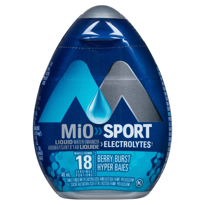 Aromatisant d'eau liquide MiO saveur Hyper baies - 48 ml