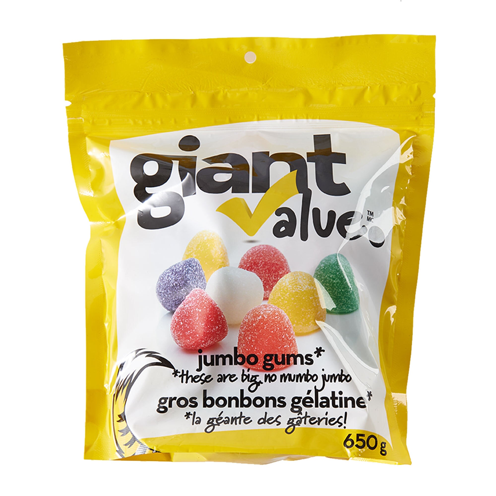 Giant Value Jumbo Gums 650g Giant Tiger