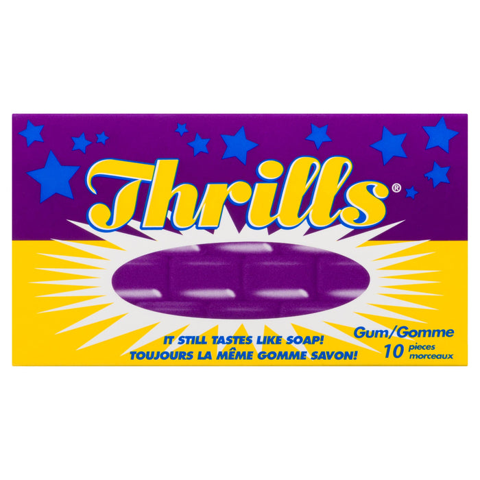 Thrills Gomme, 10 Pièces