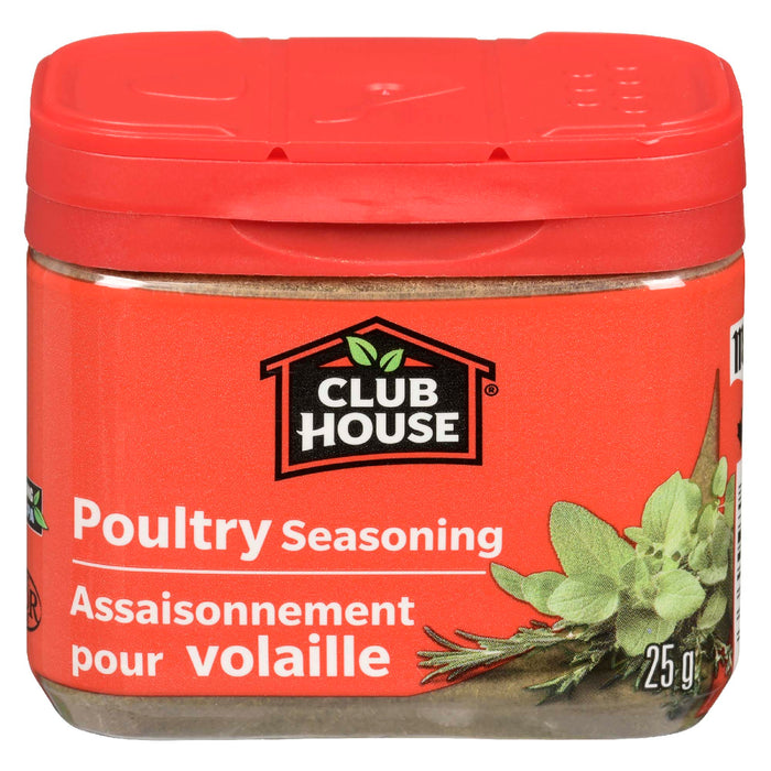Club House Poultry Seasoning, 25-g