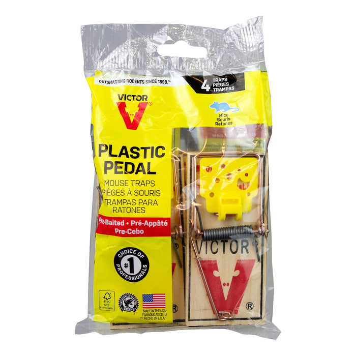 Victor® Easy Set® Mouse Trap - 4pk.