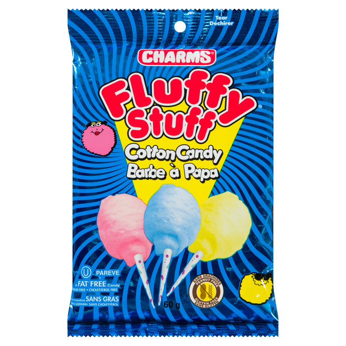 Barbe à papa Fluffy Stuff Charms - 60 g