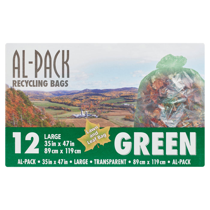 Sacs pour recyclage Al-Pack, grands - paq. de 12.