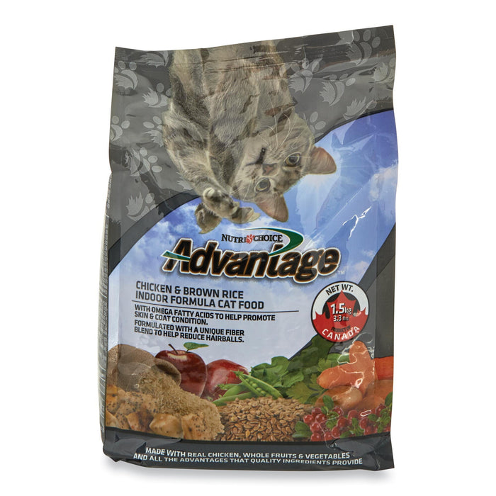 Nutri Choice Advantage Chicken and Brown Rice Cat Food - 1.5kg