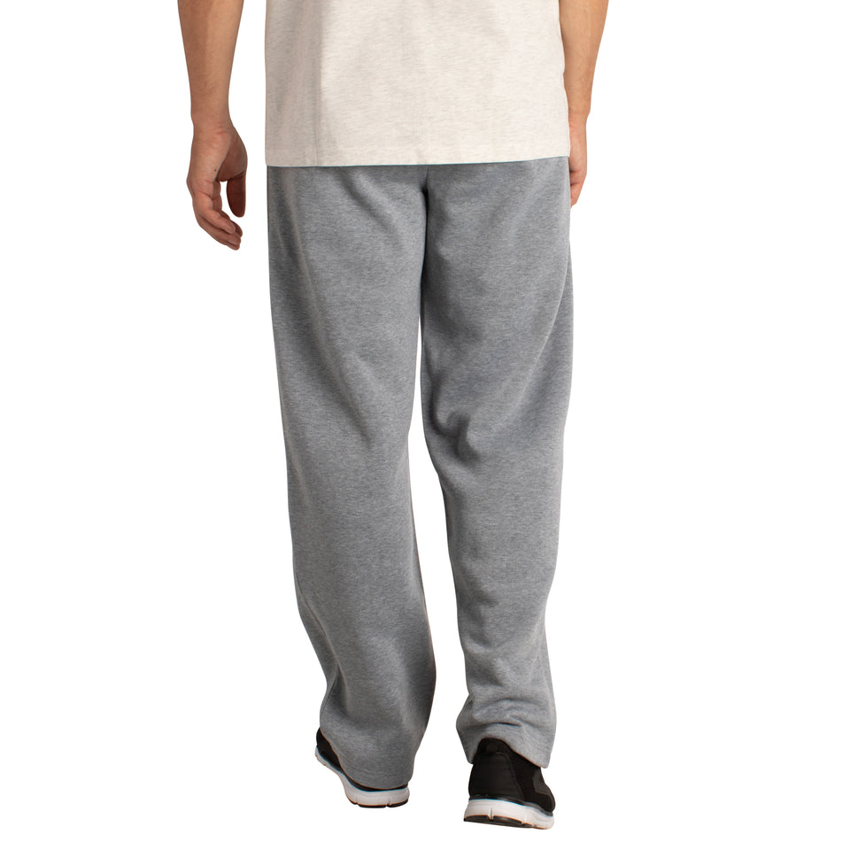 Mountain Ridge Men's Fleece Pants with Hemmed Ankle and Two On
