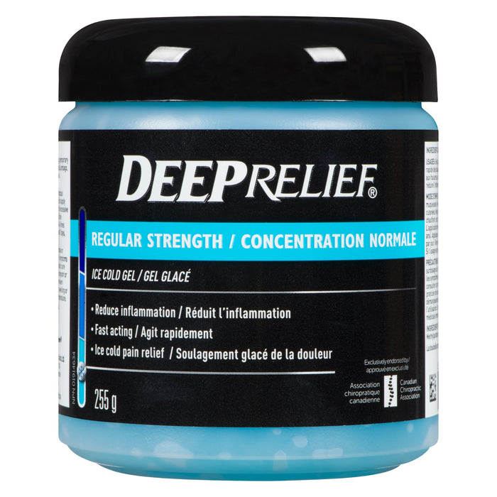 Deep Relief Gel Glacé Concentration Normale, 255 g
