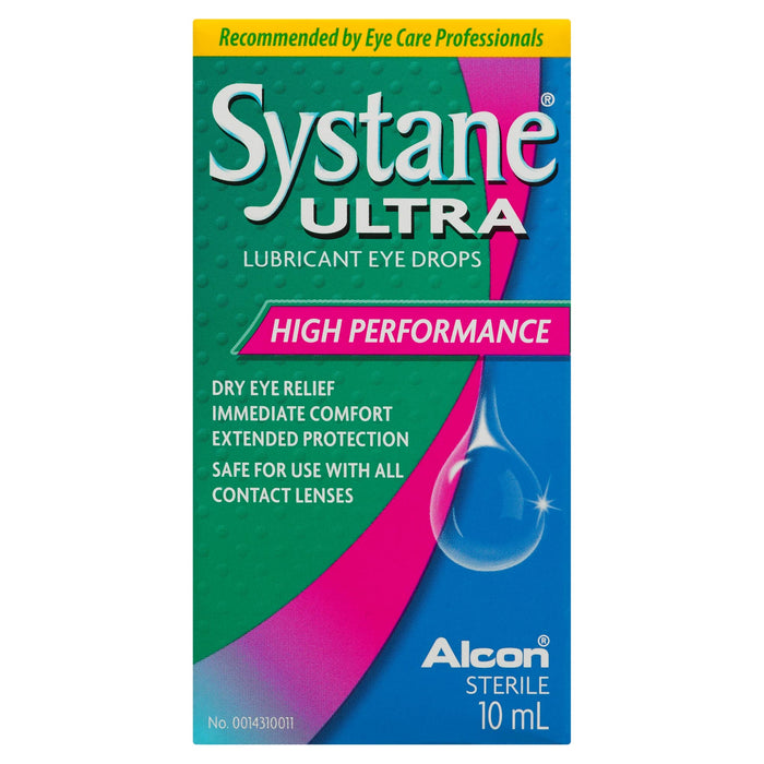 Systane Ultra Lubricant Eye Drops, 10-ml