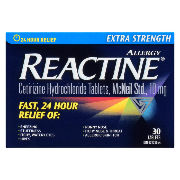 Reactine Allergy Extra Strength Tablets, 30-Pack