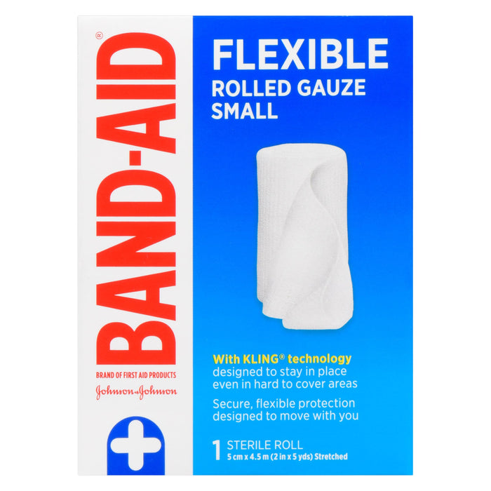 Band-Aid Rolled Gauze - 1 Sterile Roll