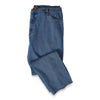 Mountain Ridge Men's Big Guy Denim Pants with Button Closure and Zip Fly