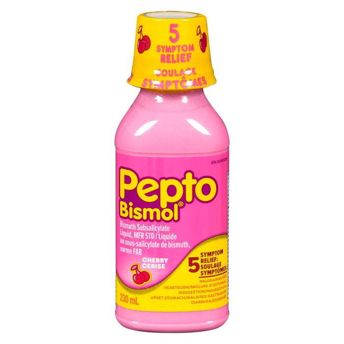 Pepto Bismol liquide, cerise, 230-ml