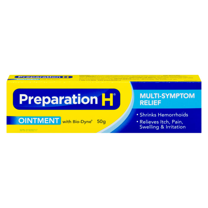 Onguent soulageant plusieurs symptômes Preparation H, 50 g