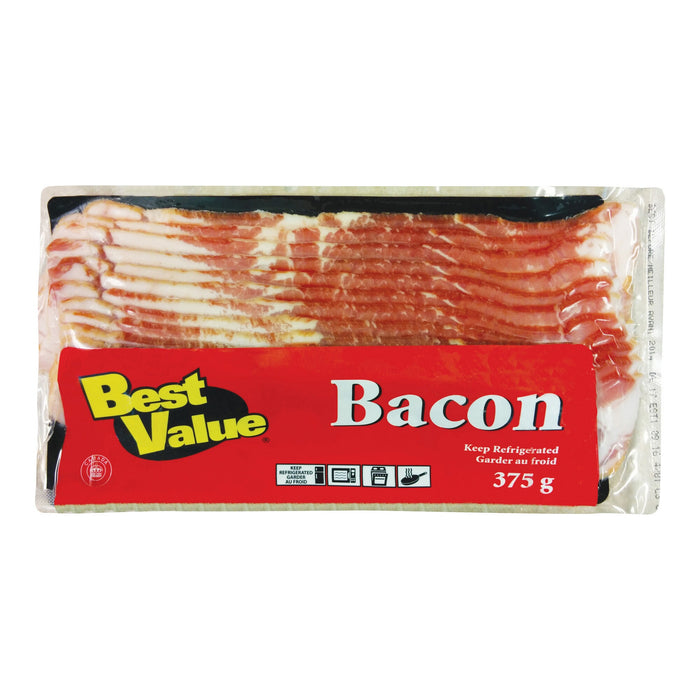 Best Value Bacon, 375-g