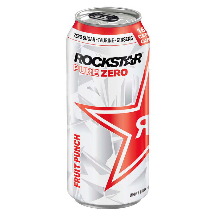 Rockstar Pure Zero Punched Energy Drink, 473-mL