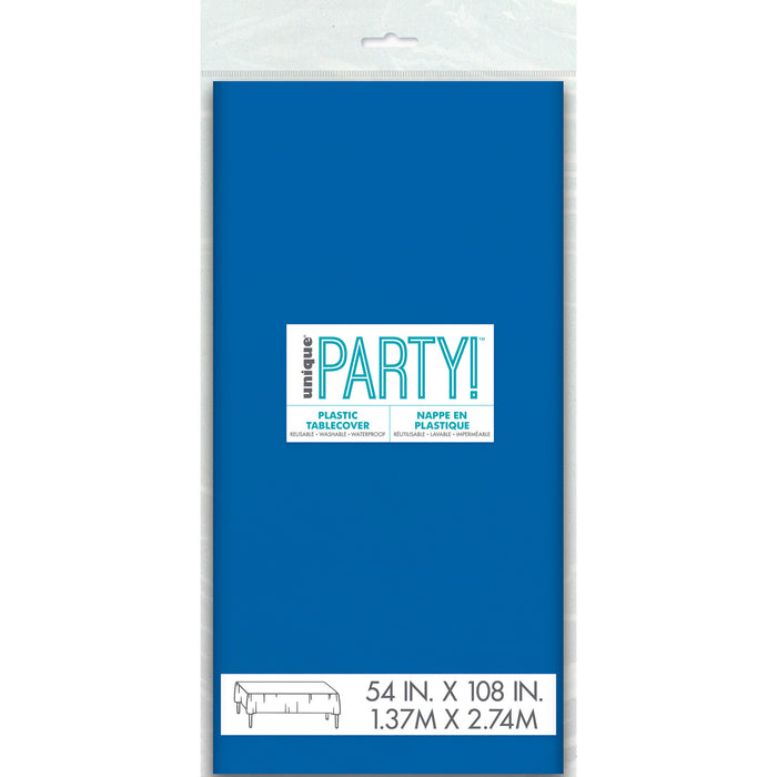Royal Blue Table Cover, 108-in