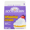 Scotsburn Crème à Fouetter 35% M.G., 237-ml