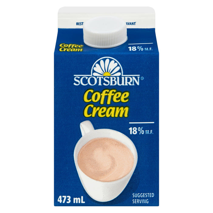 Scotsburn Coffee Cream 18% M.F., 473-ml