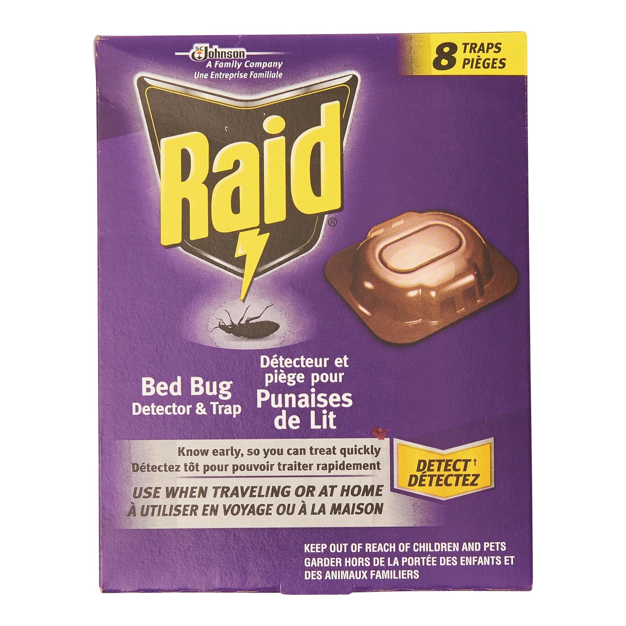 Raid Polygraph Raid Bed Bug Detector and Trap - 8pck – Giant Tiger