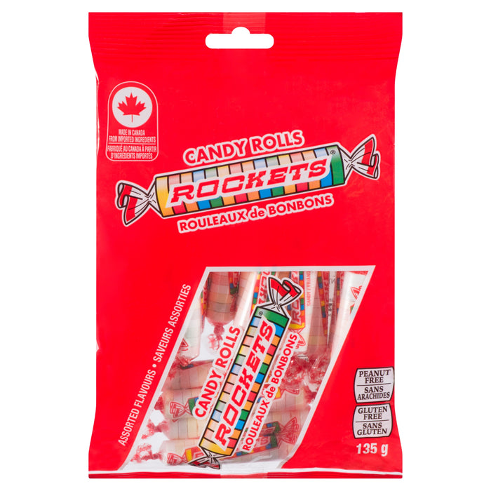 Rockets Candy Rolls - 135g