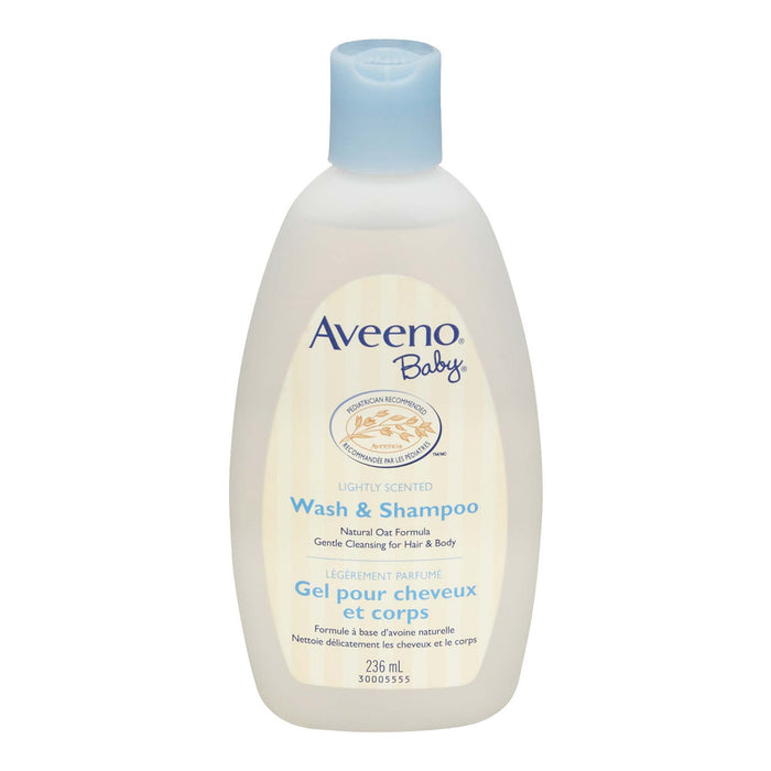 Aveeno Baby Wash & Shampoo - 236ml