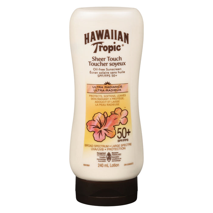 Hawaiian Tropic Sheer Touch Ultra Radiance Sunscreen Lotion SPF 50+ - 240ml