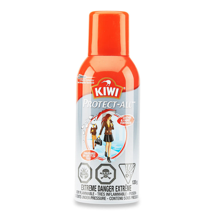 Produit imperméabilisant Kiwi Protect-All pour chaussures en cuir et en tissu  125 g