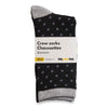 Mi-chaussettes YellowTag pour femmes, emballage de 2  pointures 9 à 11