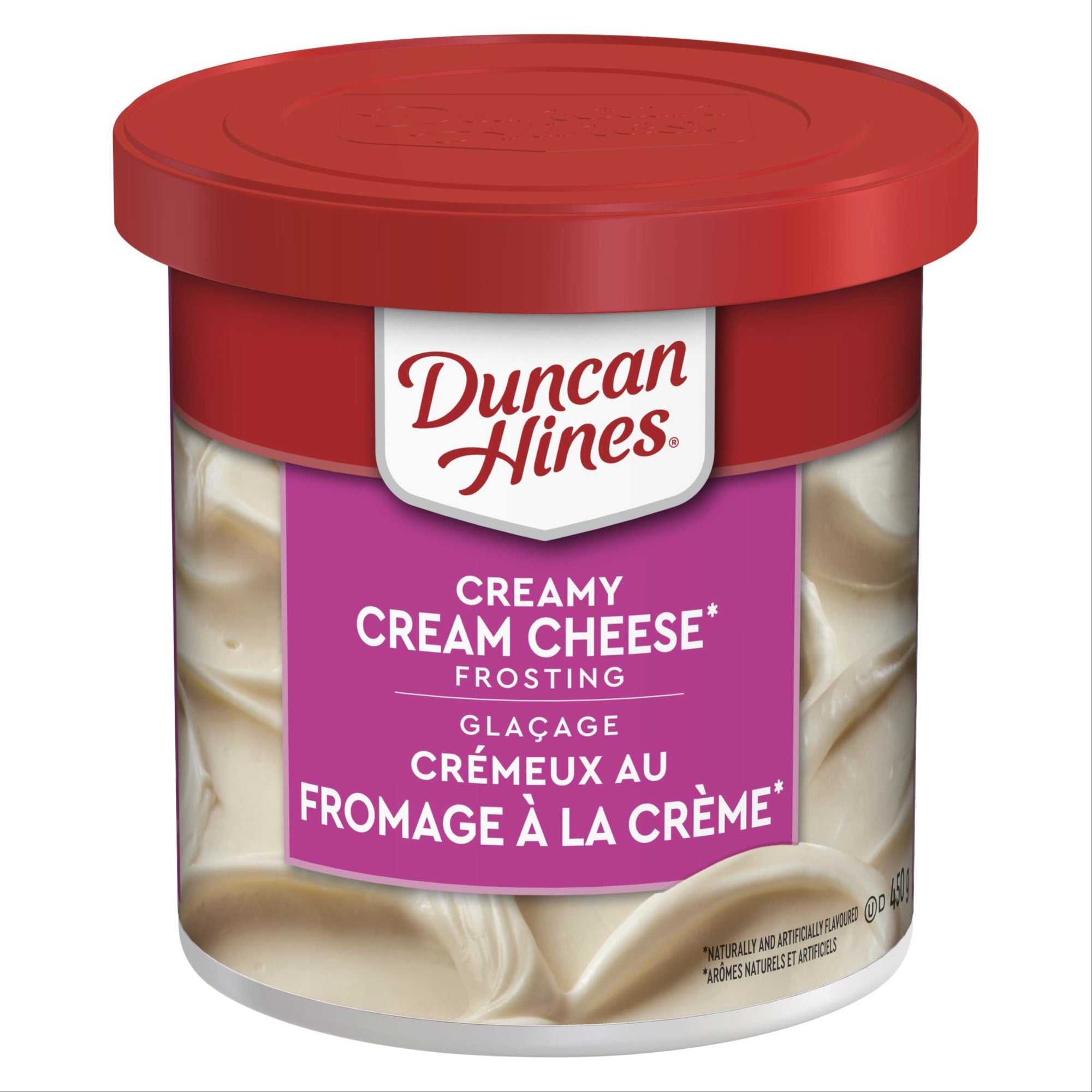 Duncan Hines Premium Creamy Cream Cheese Flavoured Frosting 450g