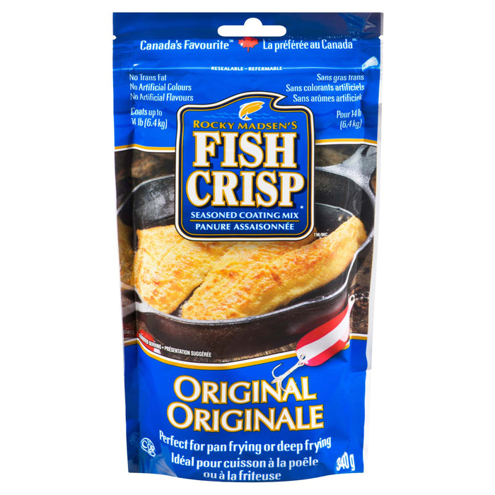 Rocky Madsen's Fish Crisp Original Seasoned Coating Mix - 230g