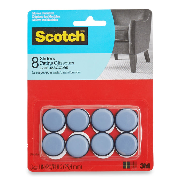 Scotch Round Sliders, 8-Pack