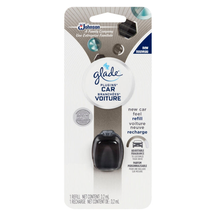 Glade New Car Feel Citrus and Lavender Scented Car Plug-In Refill, 3.2-mL