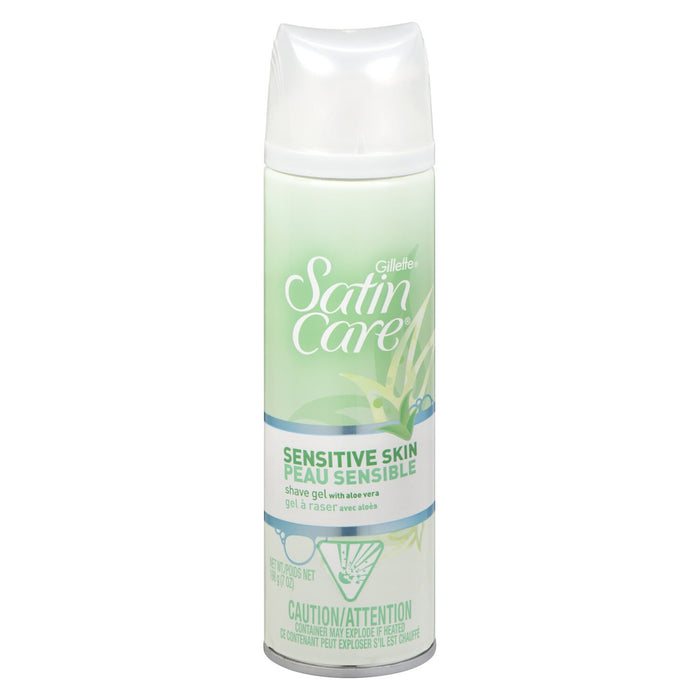 Satin Care Women's Shave Gel for Sensitive Skin - 198g