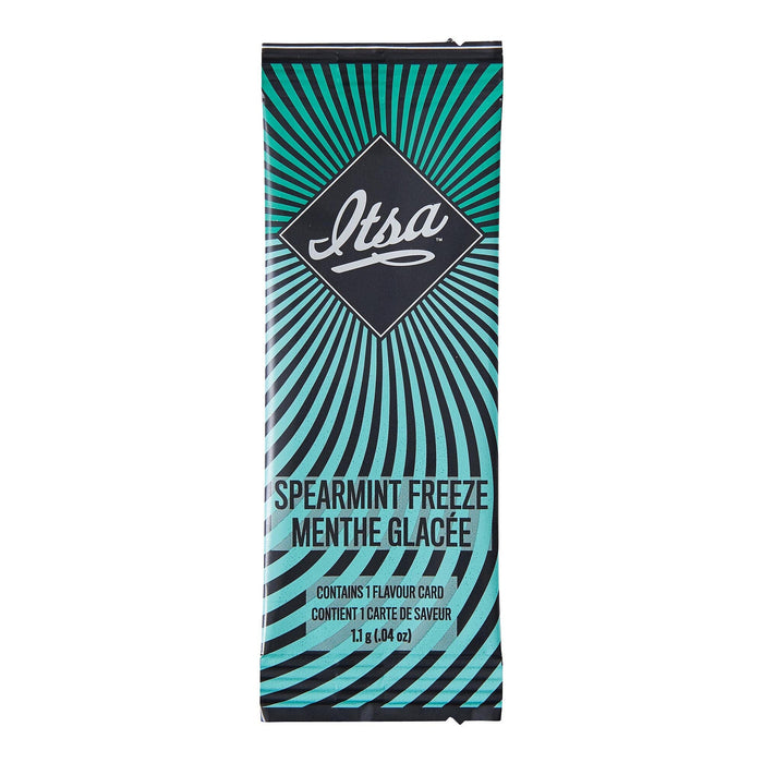Carte aromatisée Itsa à la menthe verte
