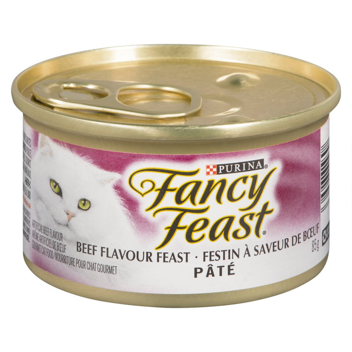 Nourriture pour chat au pâté de buf Purina Fancy Feast - 85 g