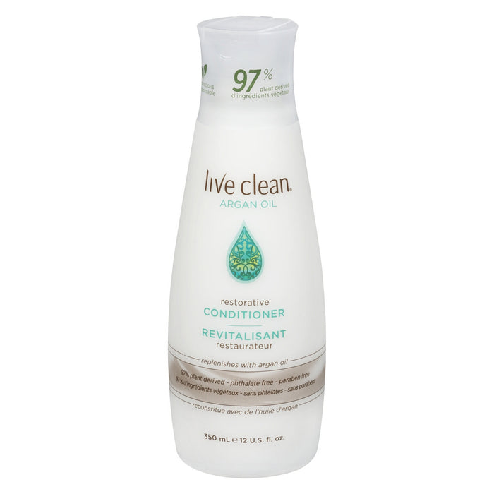 Live Clean Argan Oil Restorative Conditioner - 350ml