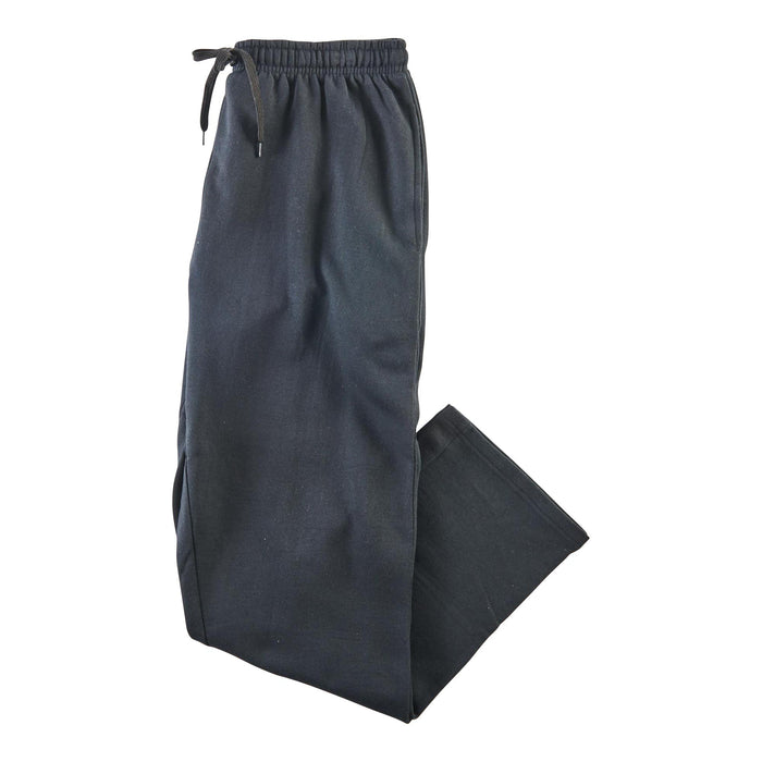 Pantalon noir en molleton avec ourlet à la cheville Mountain Ridge pour hommes - P à TG