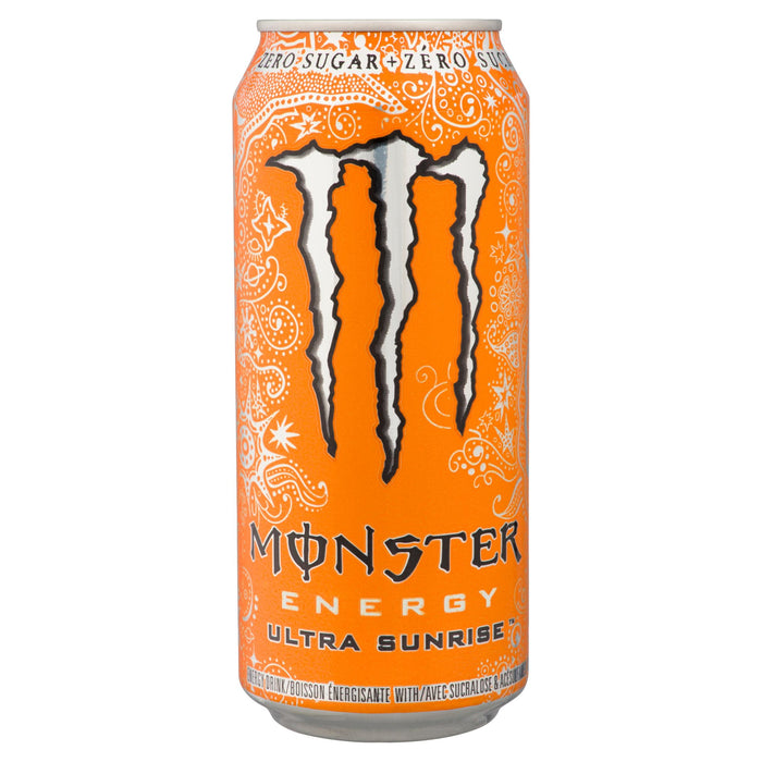 Monster Energy Ultra Sunrise Boisson énergisante, 473 ml