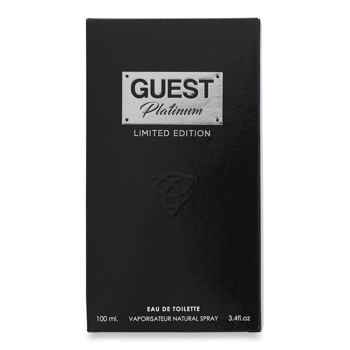 Eau de toilette GUEST Platinum Limited Edition pour hommes - 100 ml