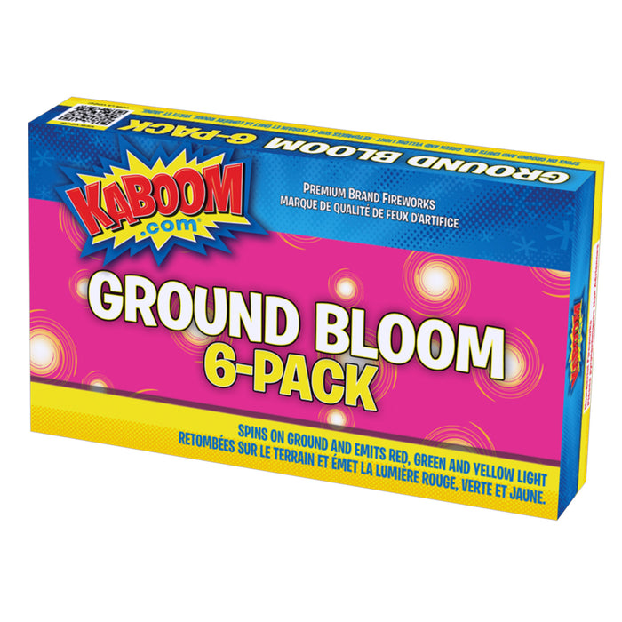 Kaboom Ground Bloom Fireworks - 6pk.