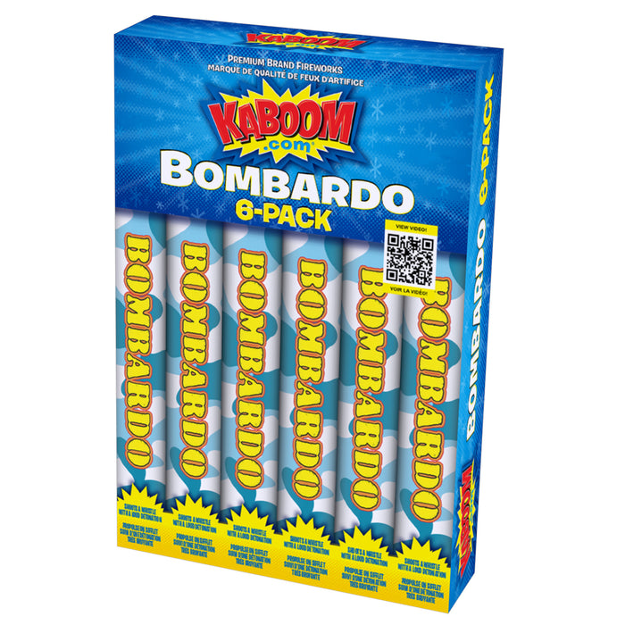 Bombardo Fireworks Kit, 6-Pack