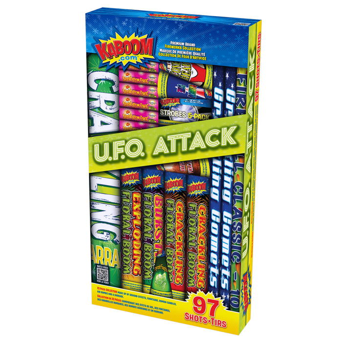 Ensemble de feux d’artifice UFO Attack