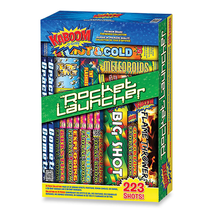 Rocket Launcher Fireworks Kit - 28pc.