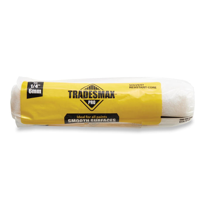 Tradesmax Pro Semi-Smooth Single Paint Roller, 6-mm, White