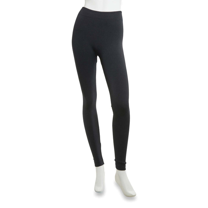Legging doublé confortable noir lily morgan pour femmes - P à TG