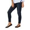 Short moulant bleu foncé en denim mySTYLE pour femmes - 4-16