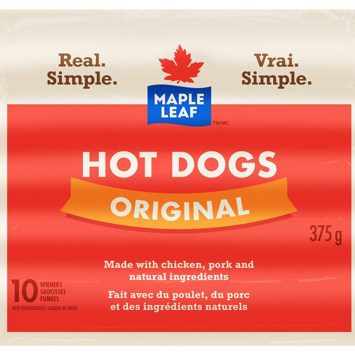 Saucisses fumées originales Maple Leaf - 375 g