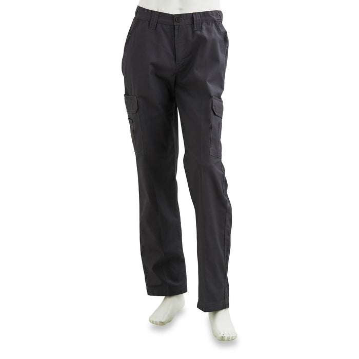 Tradesmax Pro Men's Big Guy Cargo Water-Repellent Workpant with Expandable Waist, Black