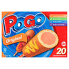 Saucisses fumées enrobées de pâte cuites sur un bâton Original Pogo, boîte de 20 (1,5 kg)