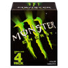 Monster Energy Drink, 4-Pack, 473-ml